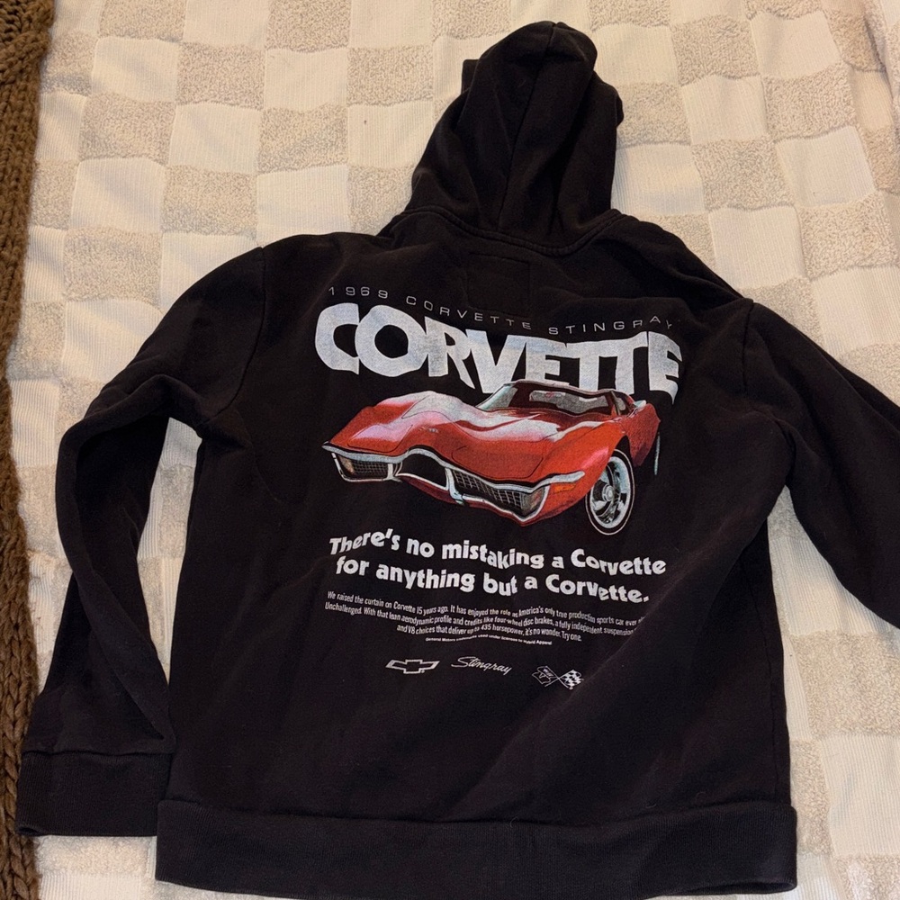 Mens Black Hoodie